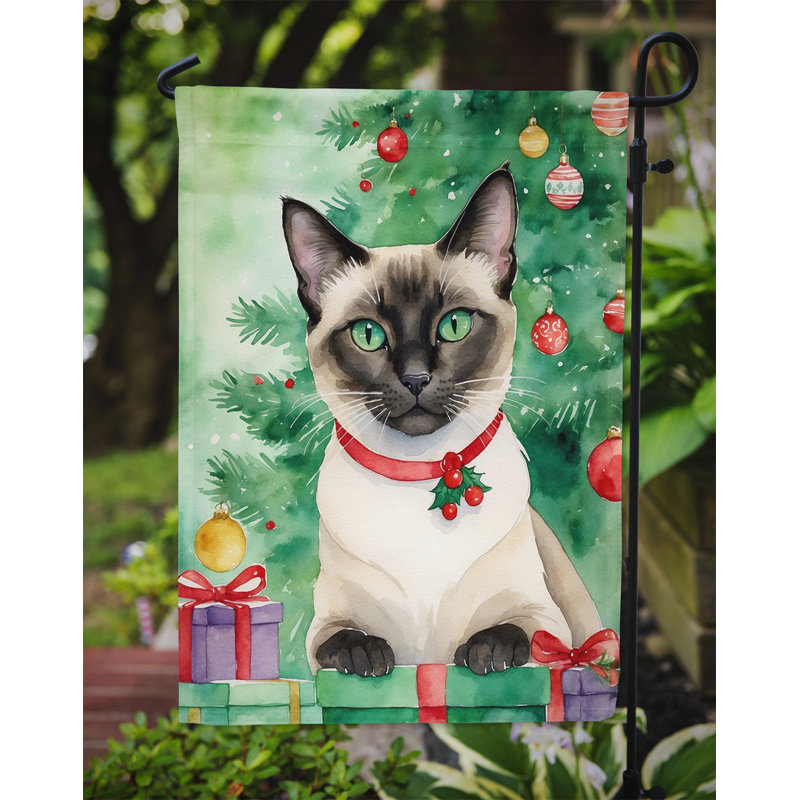 Drapeau de jardin Pixie Bob, Siamois