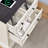 26"W Nightstand With Charging Station, Farmhouse End Table With 4 Drawers-1856284248