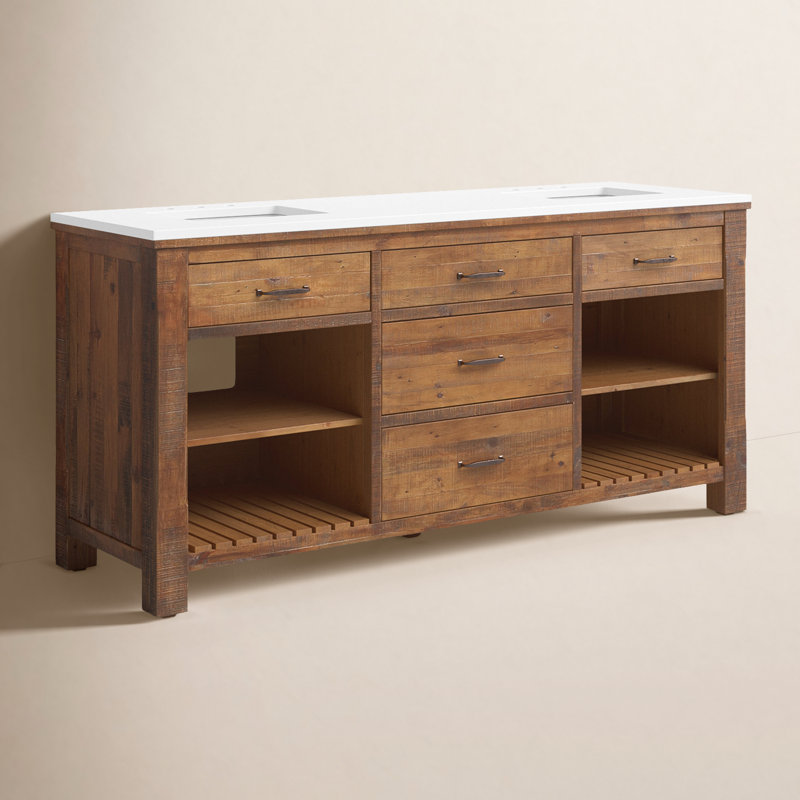 Chamonix 72'' W Double Vanity