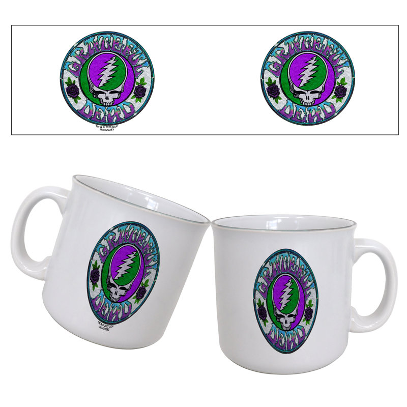 Grateful Dead - logo mauve 20 oz Tasse de camping