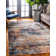 Elleker Abstract Brick Red Area Rug