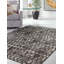 Tapis gris anthracite et ivoire 4X8 de Mabel