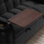 Canapé-lit 55,5 po 3-en-1 pliable, canapé double en velours moderne, canapé-lit à dossier réglable, sac de rangement et oreiller, bureau d'ordinateur portable caché avec port USB, convient au salon, à la chambre à coucher-575470119