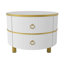 Agatia Frame Coffee Table with Storage-911819051-911819049