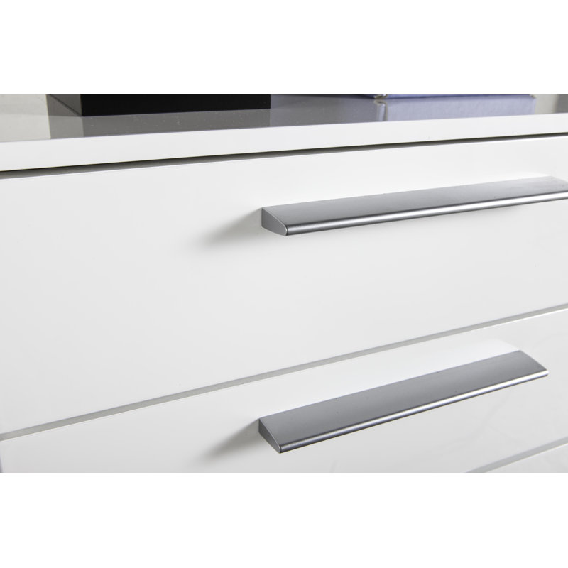 Semplice 50cm W Manufactured Wood Bedside Table