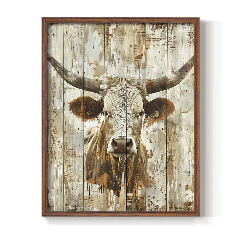 "ANIMALS Series DVI", Noyer, H 30 po x l 24 po