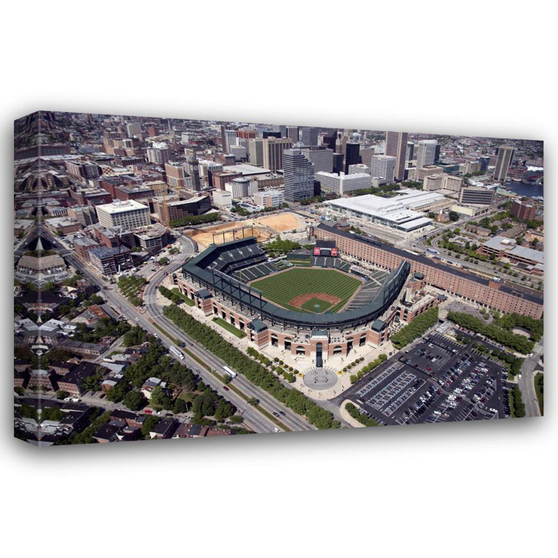 Camden Yards, 12" H x 18" W