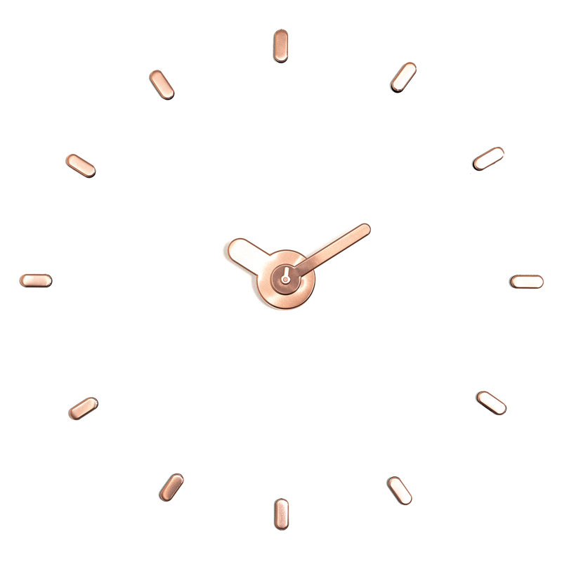 Wall Clock, Rose Gold