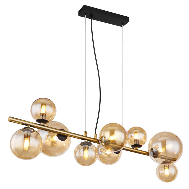 Crowther 9 - Light Brass Novelty Pendant