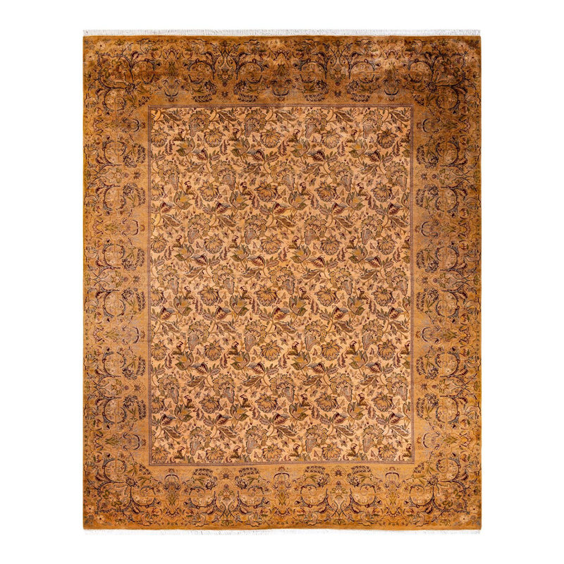 Fine Vibrance One-of-a-Kind 8' 1" X 10' 1" Hand Knotted Area Rug