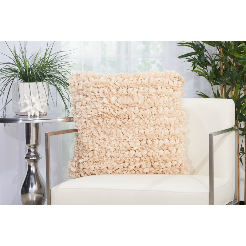 Animal Print Throw Pillow, Beige