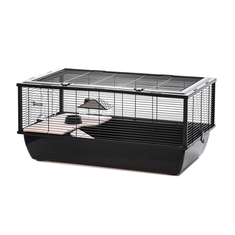 Kelyan Small Animal Cage, Black