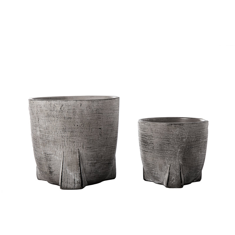 Ensemble de pots à fleurs 2 pièces
