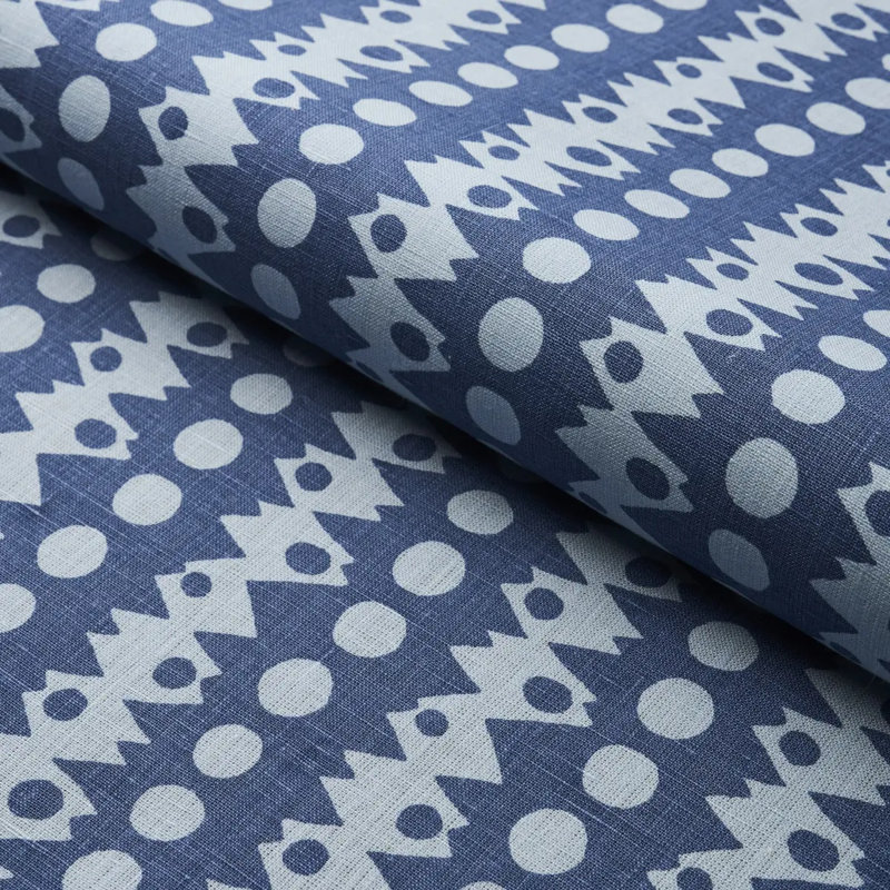 Schumacher x Drusus Tabor Trickledown Fabric