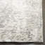 Tapis oriental gris en viscose / coton tissé à la main Brianne-941069291