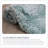Elegance Bathroom Rug Mat Set 3 Piece, Microfiber Shaggy Bath Set, Non-Slip Ultra Soft Carpet Mats, Absorbent with U-Shaped Toilet for Bathroom, Tub, Shower, Turquoise-2092625936