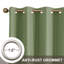 Paire de rideaux en polyester doux 100% occultant avec œillets-821918700-821918698