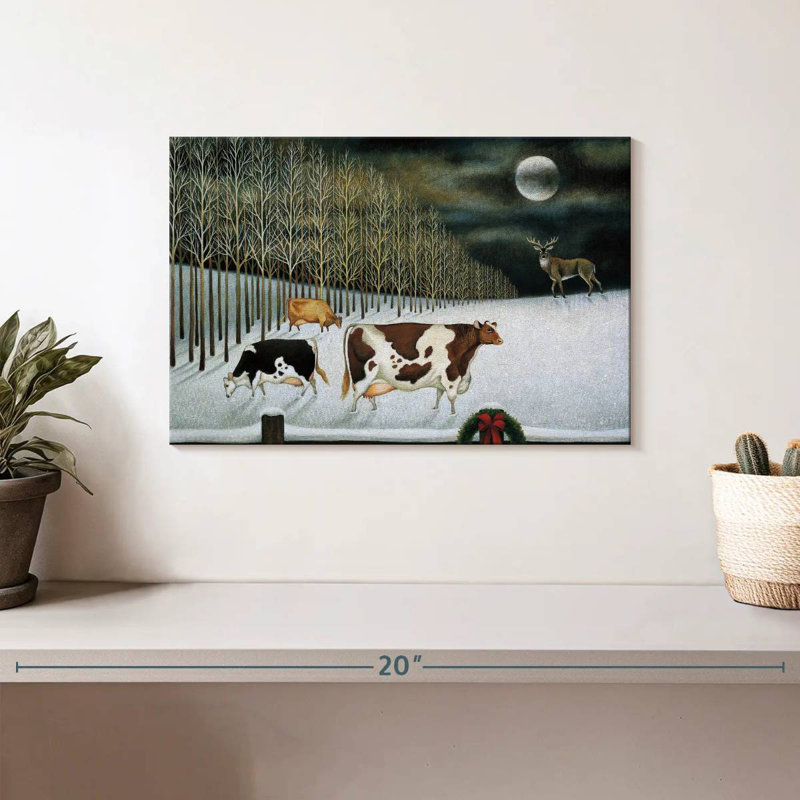 Alvord Winter Moonlight, 8" H x 12" W