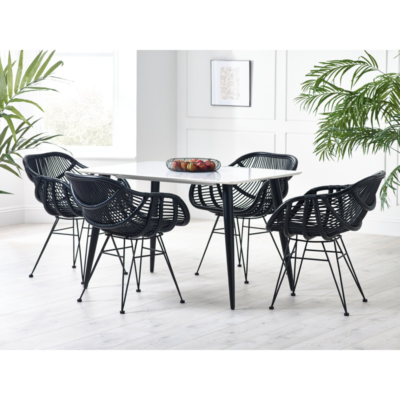Chantilly 4 - Person Dining Set