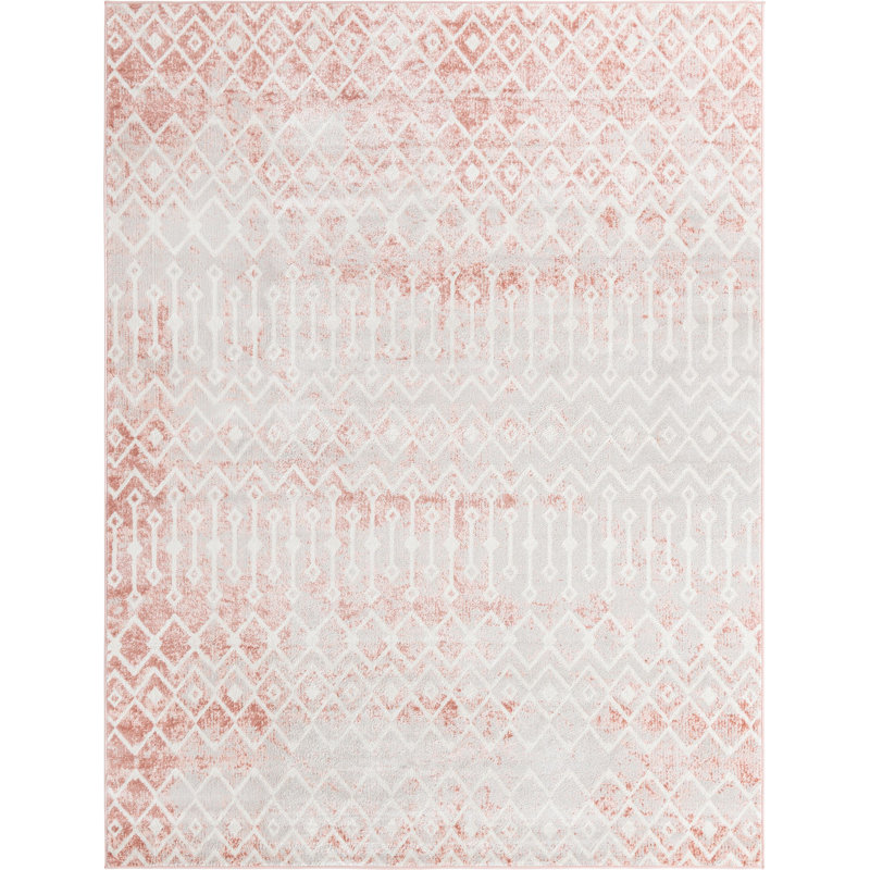 Abstract Indoor Rug, Rectangle 8' x 10'