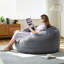 Fauteuil à billes en velours côtelé Giant