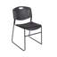 Table ronde Regence Cain et 4 chaises empilables Zeng-73412196-73412202