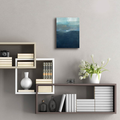 Epic Art 'Spatial Composition 18 10 2019' by Stephanie Villafane, Acrylic Glass Wall Art, 16"x24"