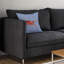 Coussin décoratif intérieur/extérieur crawfish