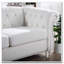 Canapé Chesterfield à accoudoirs roulés 3 places 84,65 po-1112968026