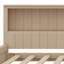 Lit de jour en bois avec tablettes et tiroirs de rangement-1022209433