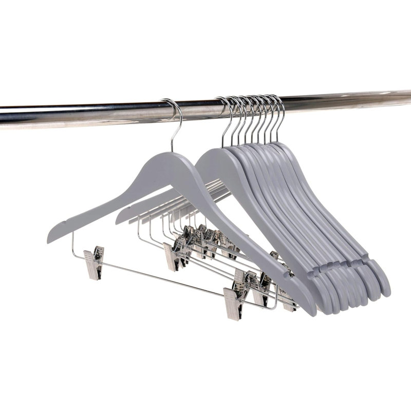 Cintre standard en bois Merchison pour jupe / pantalons