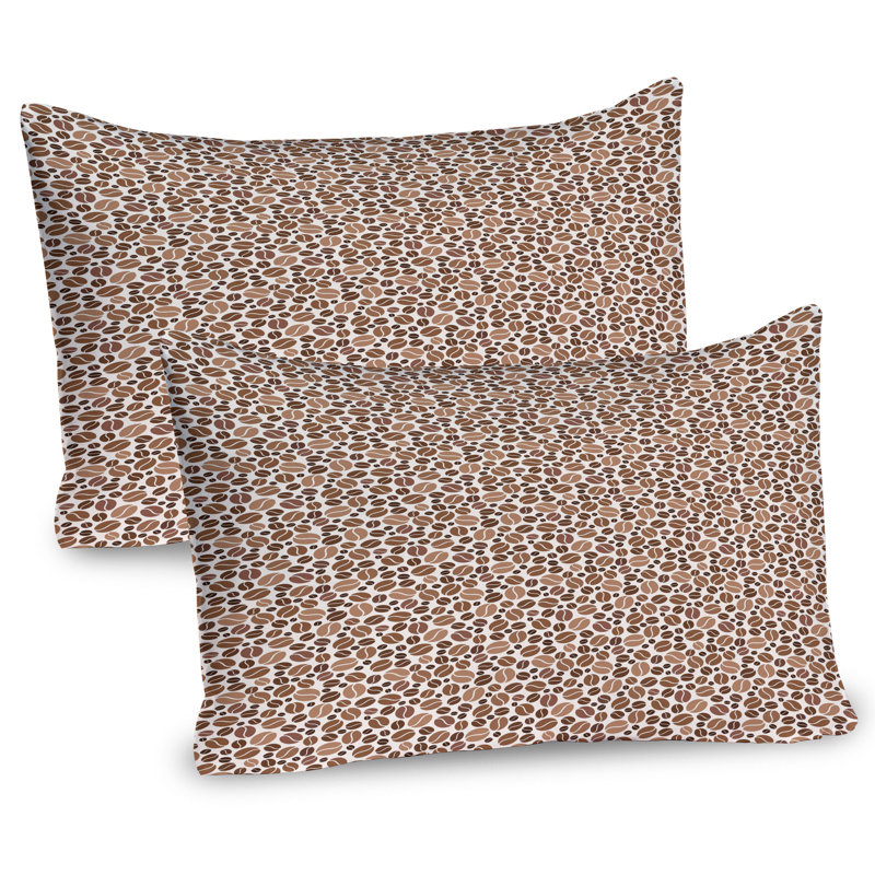 Ensemble de 2 taies décoratives Ambesonne Earth Tones, H 20 po x l 36 po
