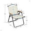 Chaise d'extérieur pliante 2 pièces