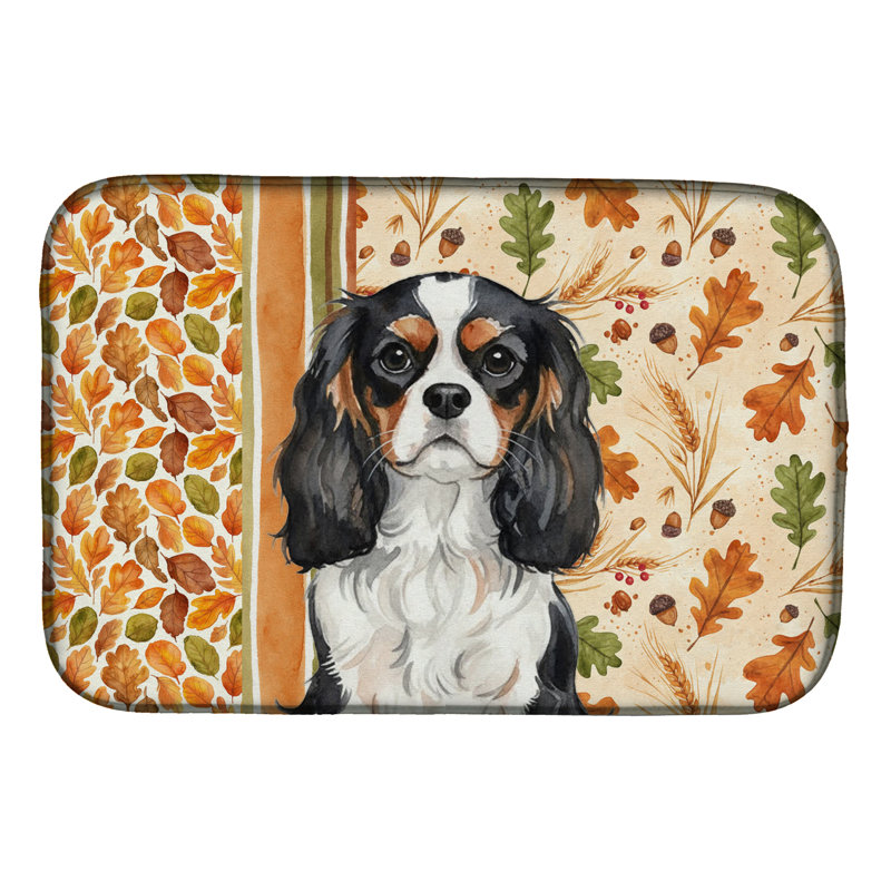 Tapis de séchage Tricolor Cavalier Spaniel Heirloom
