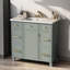 Meuble-lavabo simple 36 po avec comptoir en céramique, assemblage requis-314171513