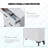 Shoe Storage Cabinet for Entryway, Free Standing Shoe Organizer with 2 Flip Drawers, Hidden Shoe Rack Storage Organizer for Doorway Hallway Closet, White-1416723292