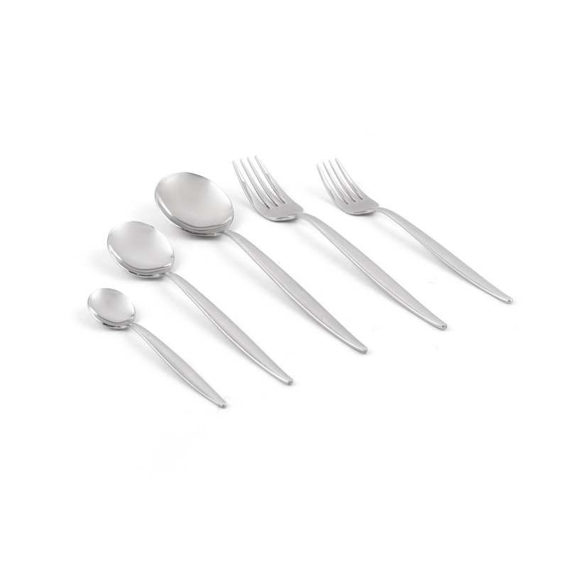 Latitude Run Aprea 60 Piece Stainless Steel Cutlery Set , Service for 12