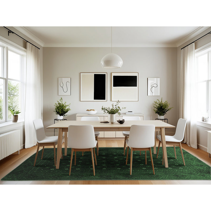 Jarelly Performance Oriental Indoor Rug, Rectangle 7' x 10'