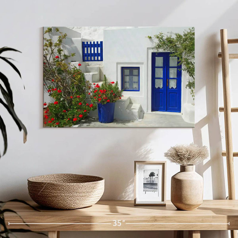 Lilie Greek Cyclades House, H 16 po x l 24 po