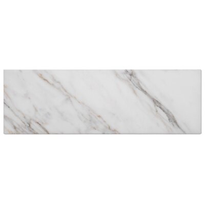 4"" x 12"" Marble Look Subway Wall & Floor Tile -  Apollo Tile, APLFCT99412HEC82