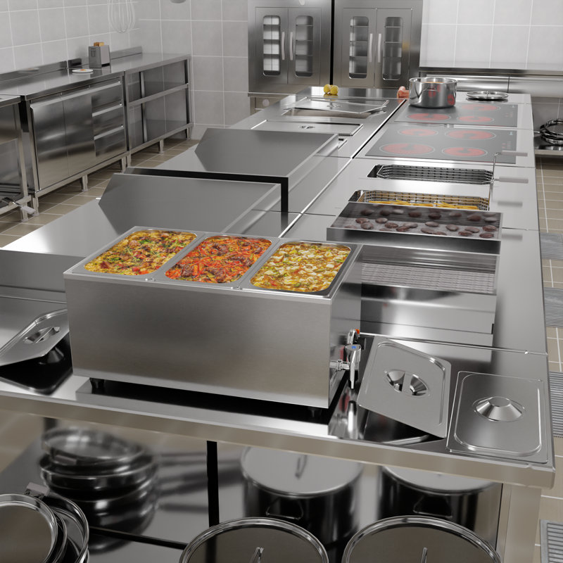 Chauffe-plat de comptoir
