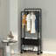 Capressa 111.76cm Rolling Clothing Rack