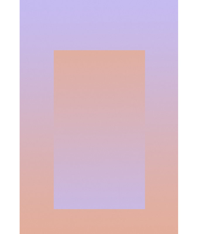 Wrapped Canvas Print, 76.2 cm H x 50.8 cm W, Purple/Orange