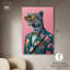 Art mural rose raffiné Roar II-117593521-117593527