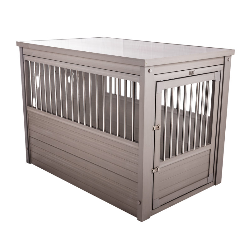 Cage pour chien Southwick ECOFLEX XL, Très grande (H 30,9 po x l 27,6 po x P 42,5 po), Gris