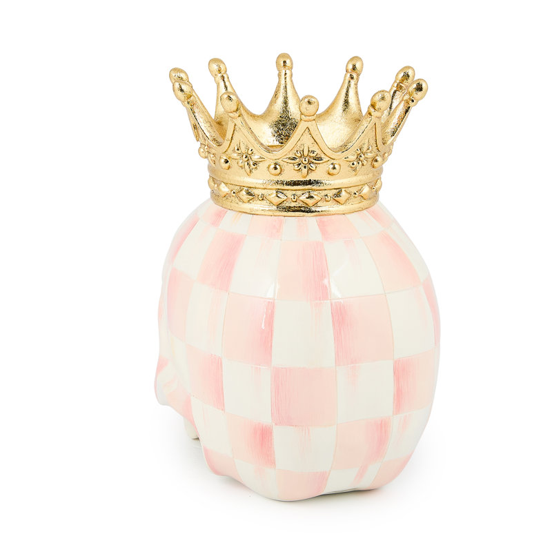Crâne couronné à carreaux Rosy