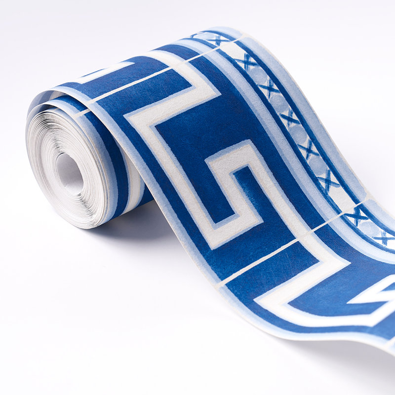 Papier peint Schumacher x Mary McDonald Azulejos, Azur