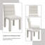 Ensemble de 2 chaises d'appoint Boucle