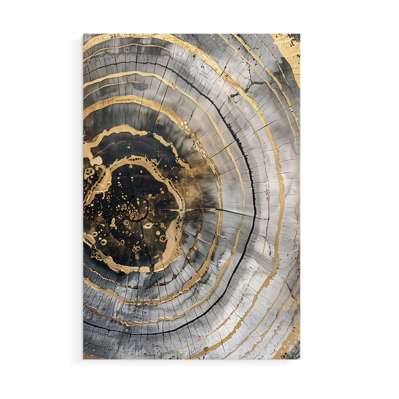 Série ABSTRACT CCLxxix - Impression sur toile seulement - non encadrée, H 27 po x l 18 po