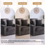 Ermia 96Cm Wide Cotton Flannel Armchair with Two Cup Holders-1909230515